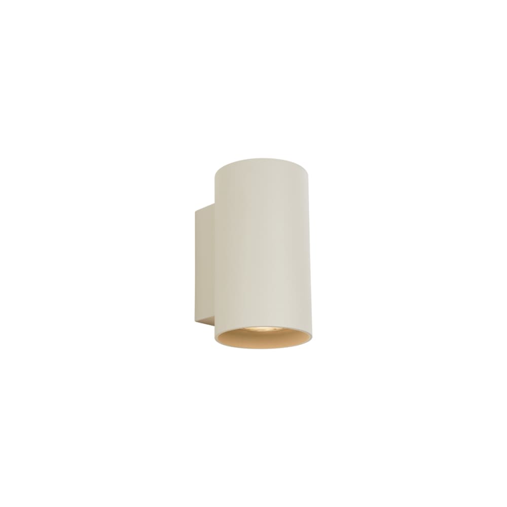 Applique murale moderne beige GU10 ronde