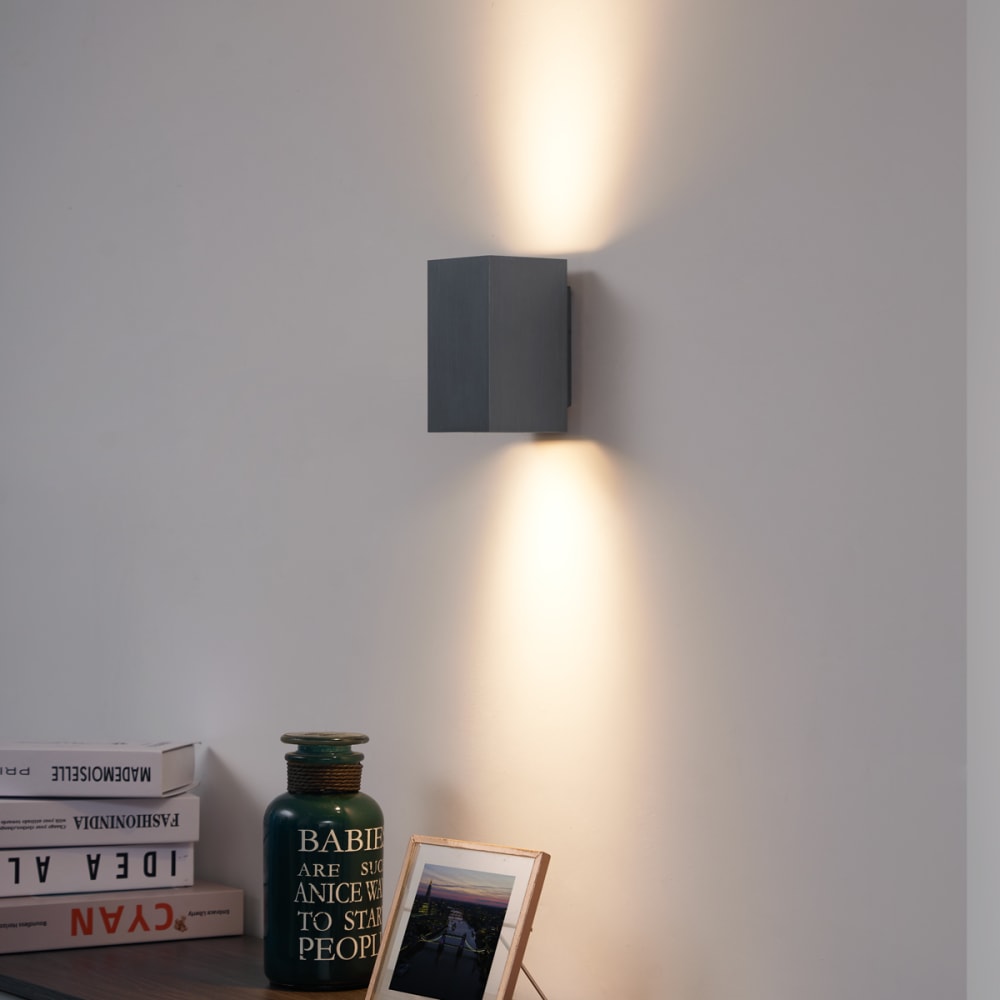 Applique murale moderne bronze canon fusil — vue 3
