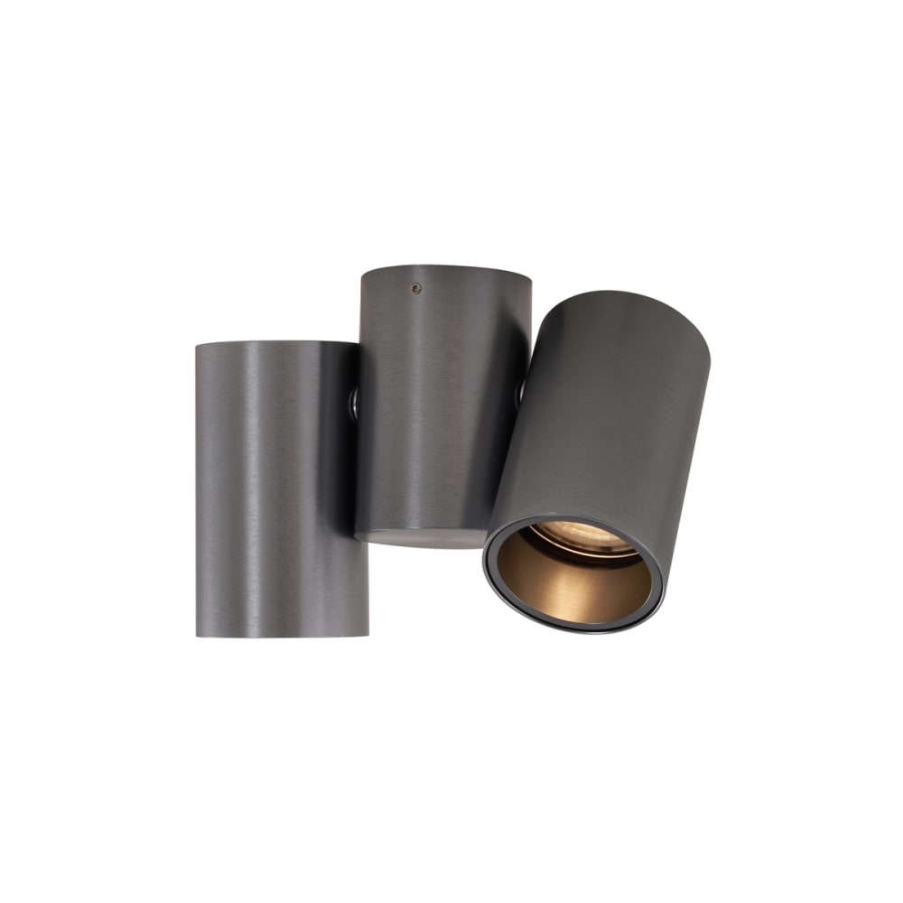 Spot encastré métal canon fusil gu10 inclinable — vue 3