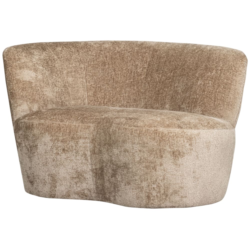 Petit canapé Gauche taupe