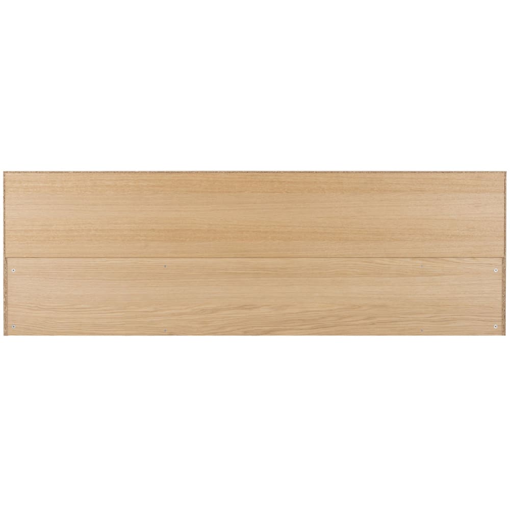 Aufsatzschrank aus Eichenholz Klar Lackiert, Braun - Maisons Du