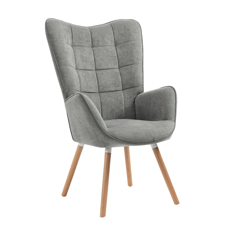 Fauteuil scandinave en - tissu