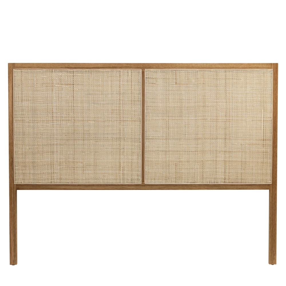 Tête de lit cannage en chêne massif 180 cm