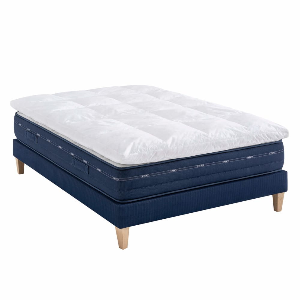 Surmatelas duvet et plumes de canard 180x200