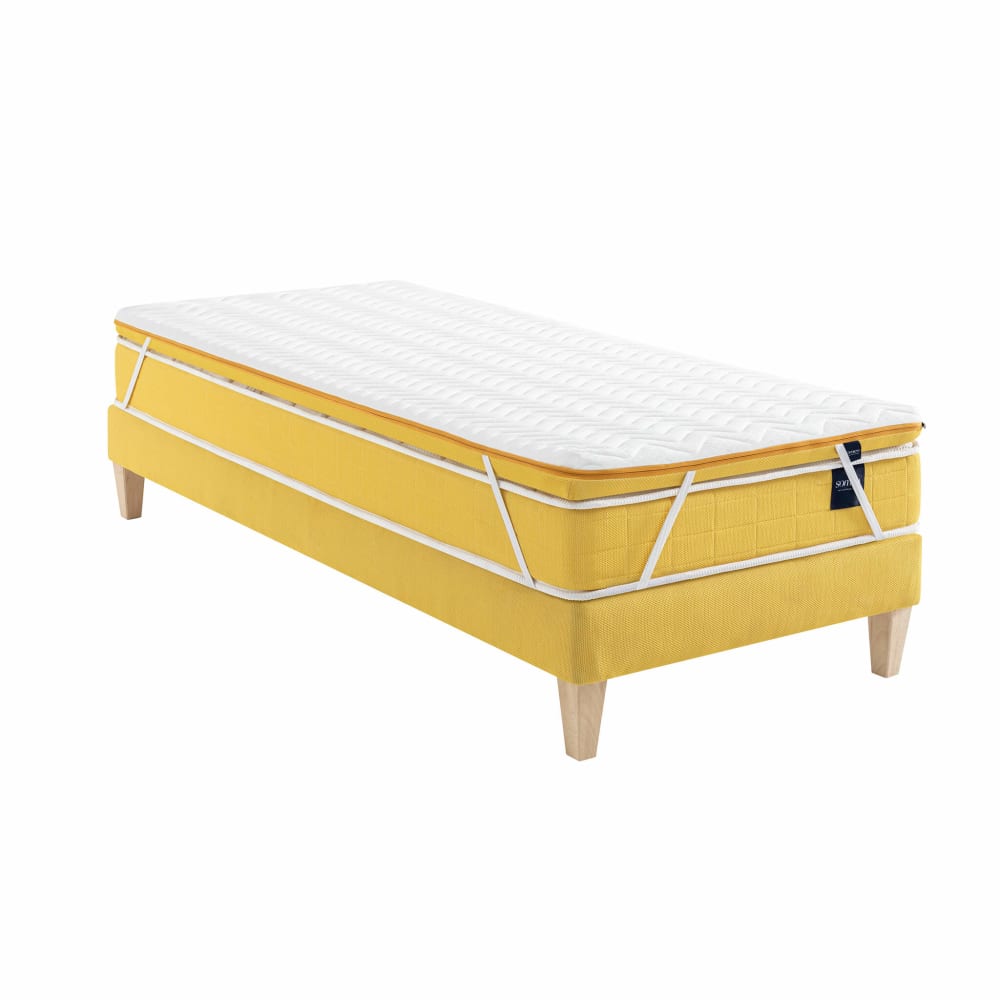Surmatelas mousse 7 cm 110x190 ferme