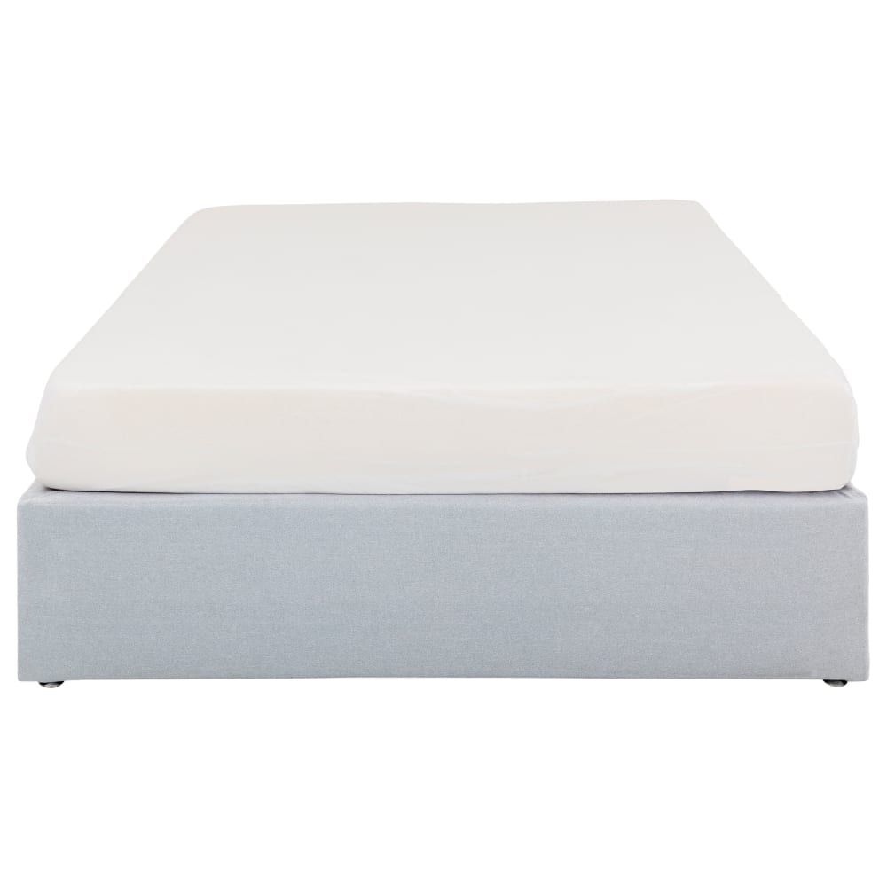 Sommier tapissier à lattes 140 x 190 cm, gris