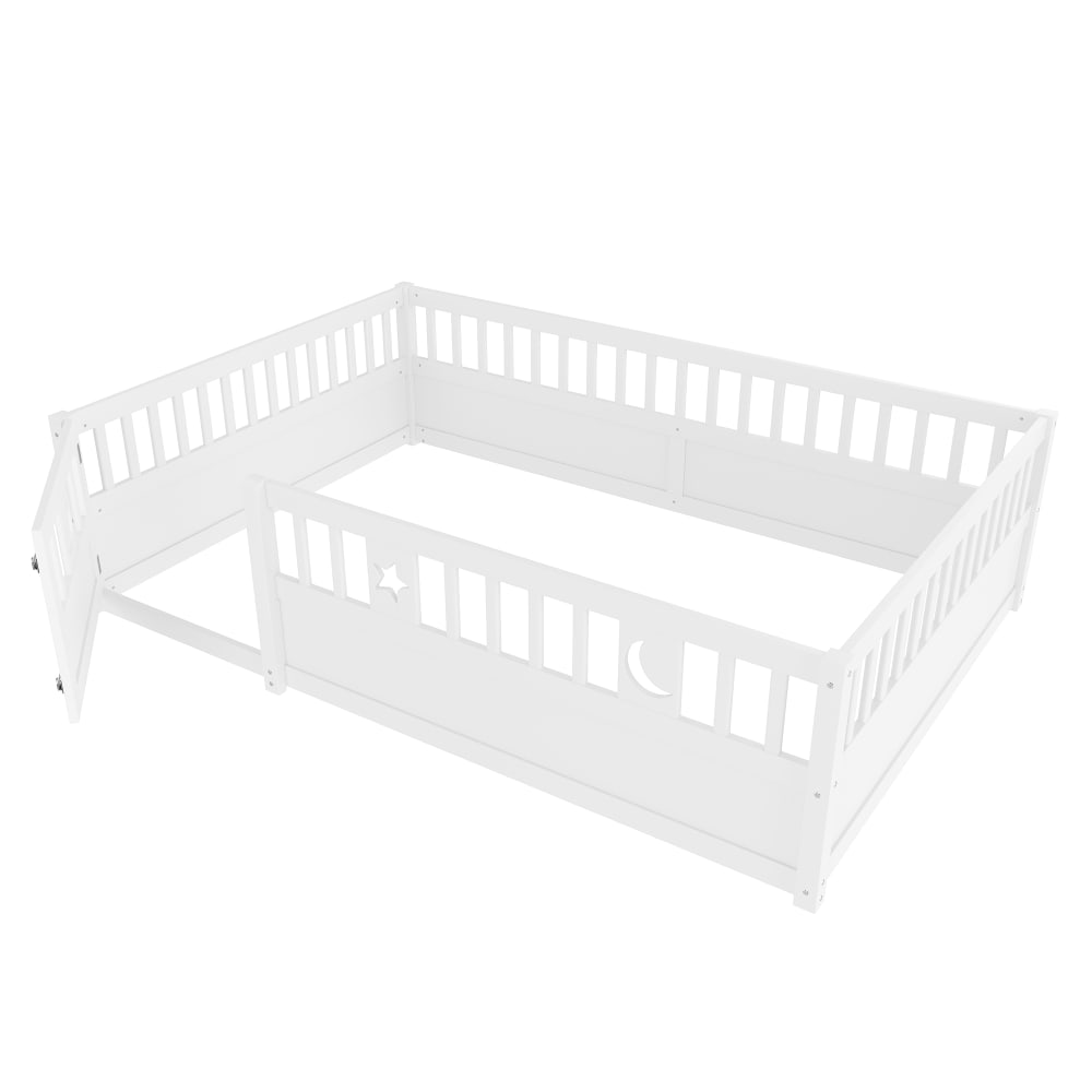 Lit enfant en pin blanc - 190