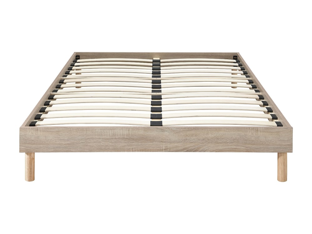 Cadre à lattes effet bois