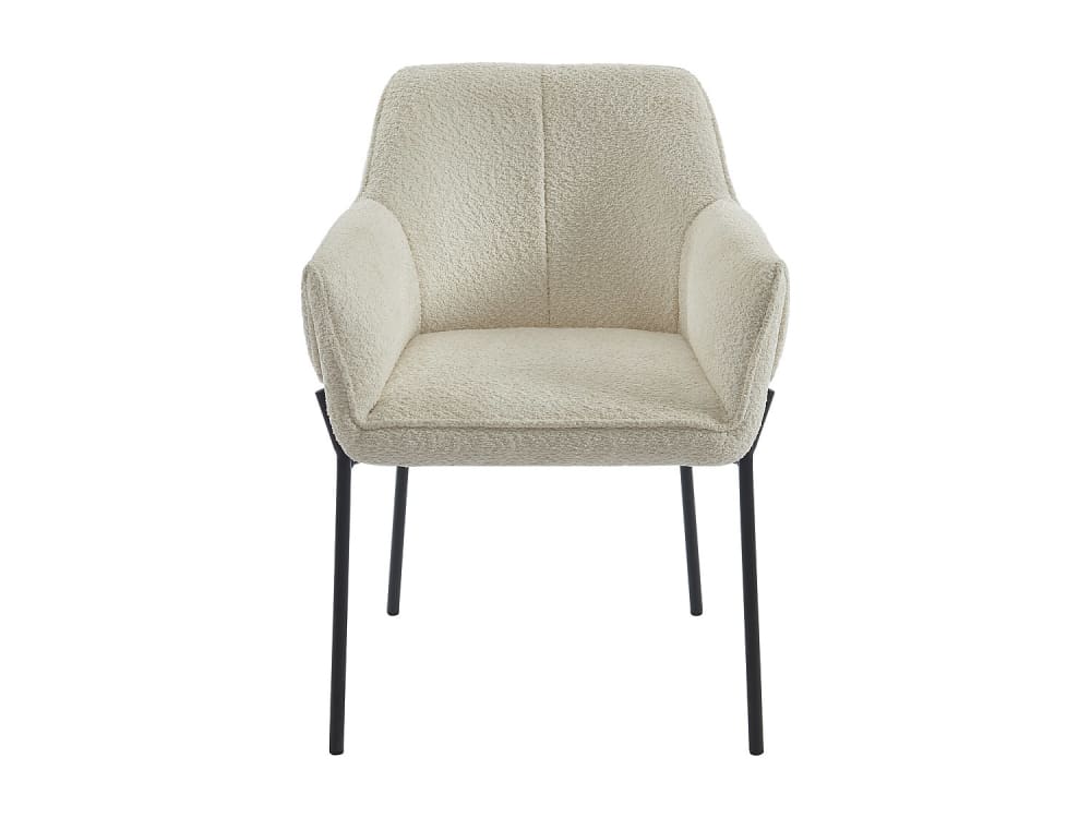 Lot de 2 chaises  crème