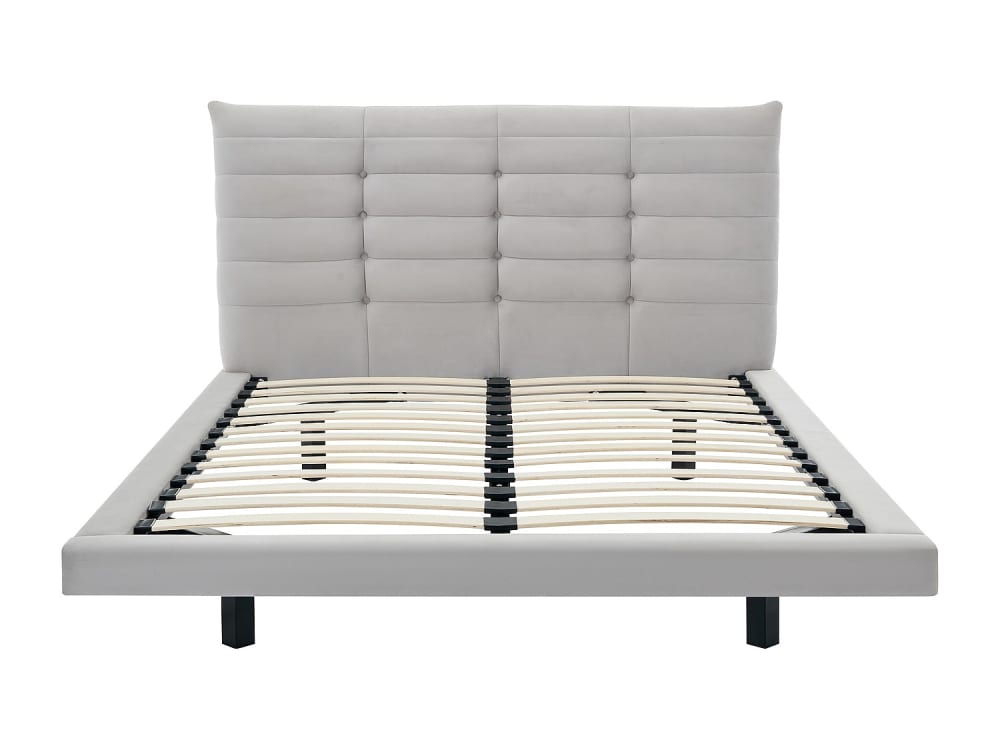 Cadre de lit  gris 140 x 190 cm