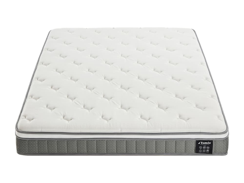 Matelas classique polyester blanc 140 x 190 Matelas classique polyester blanc 140 x 190