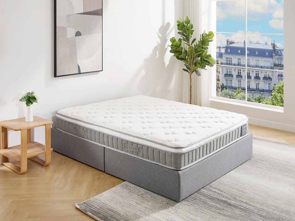Matelas classique  blanc 140 x 190 cm