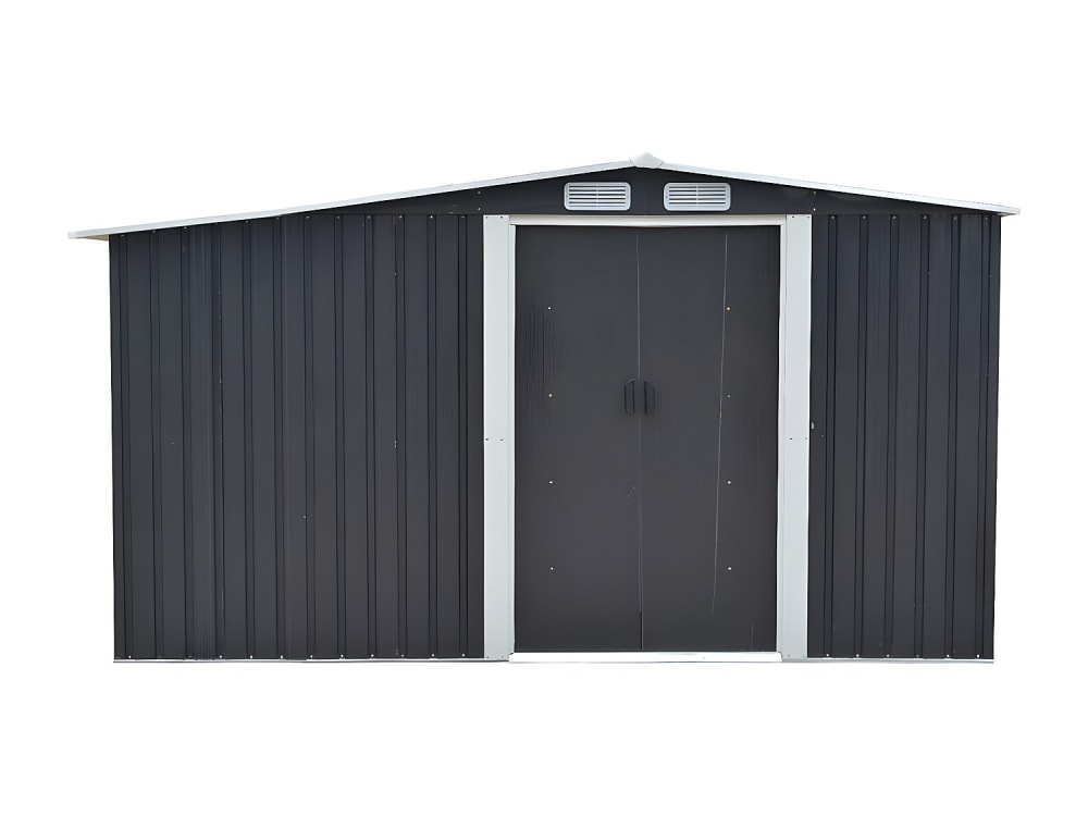 Cabane de jardin acier