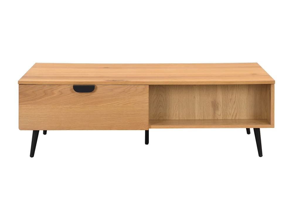 Table basse mdf naturel clair