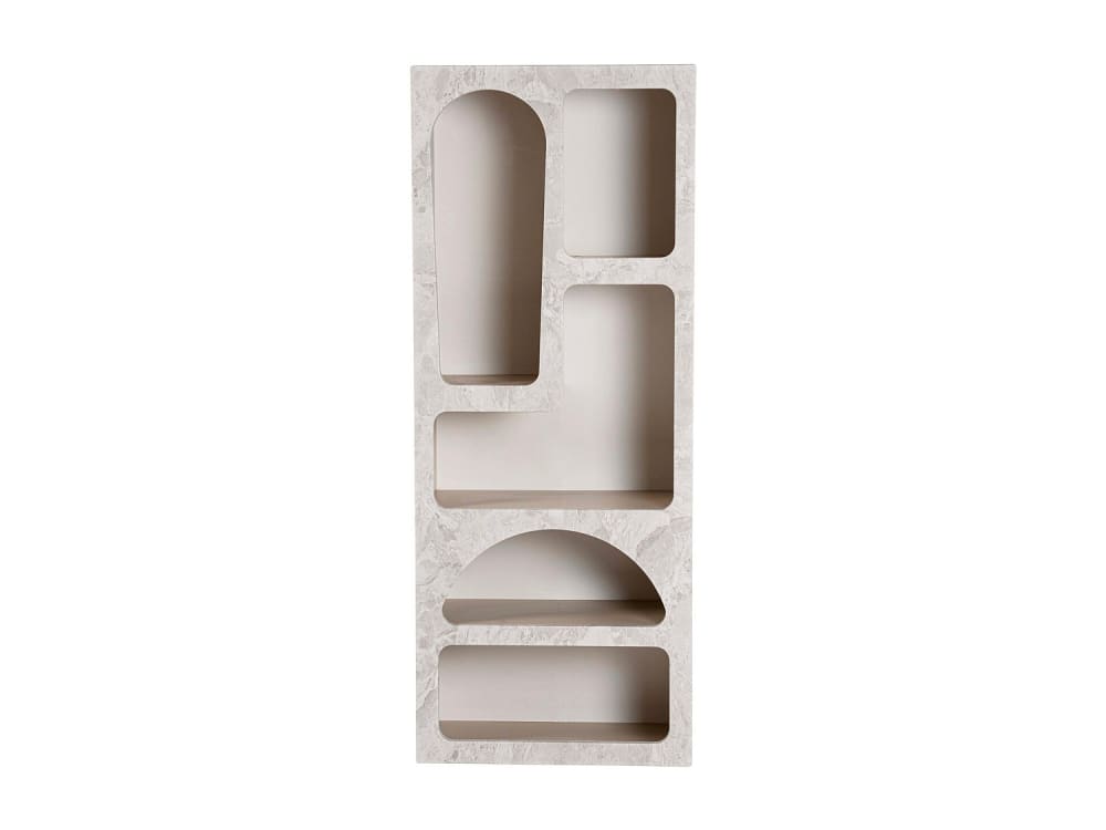 Etagère panneau de particule gris