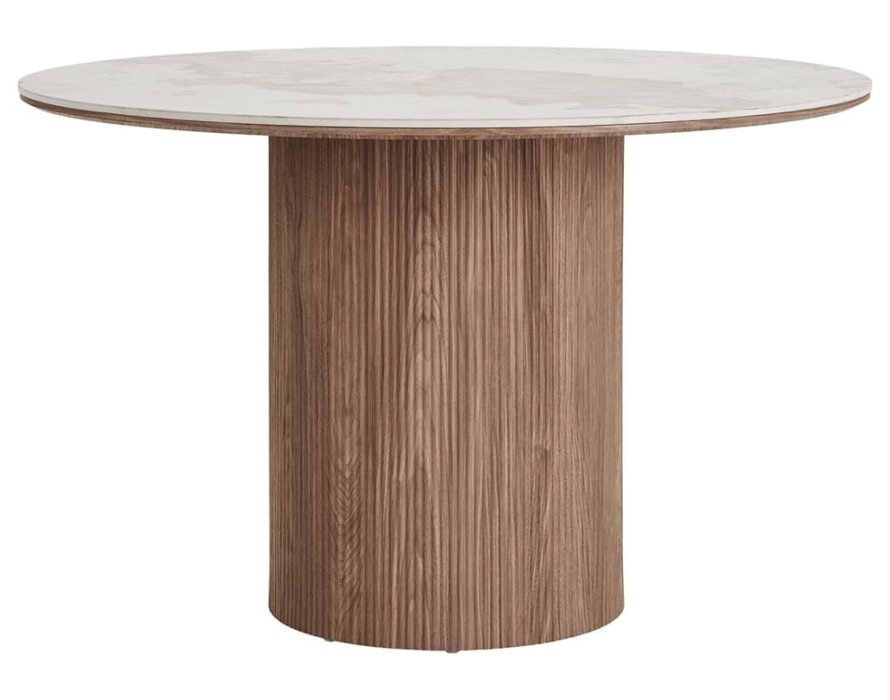 Table à manger ronde - marbre