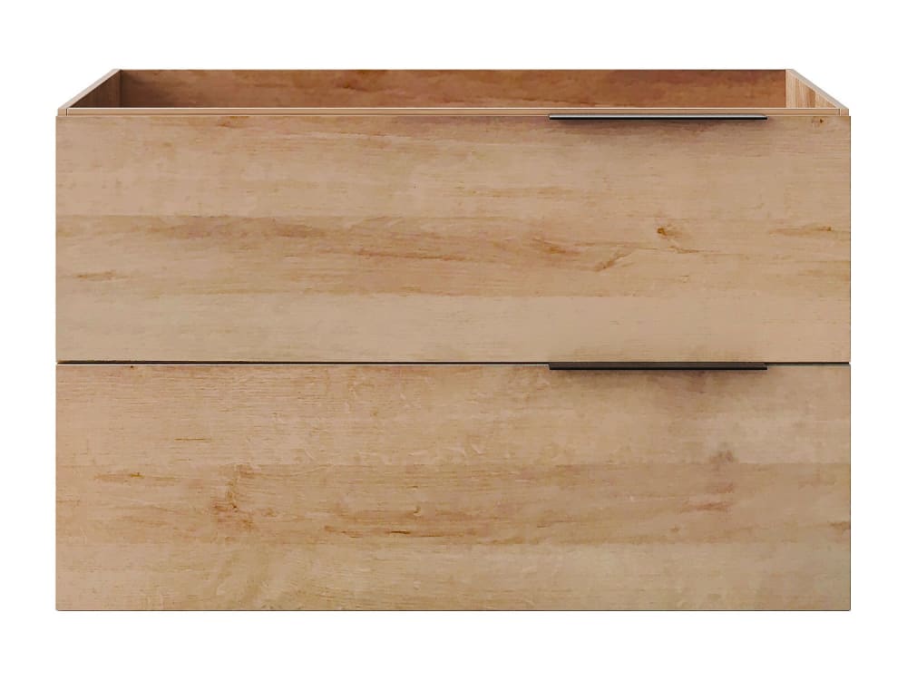 Meuble sous vasque effet bois