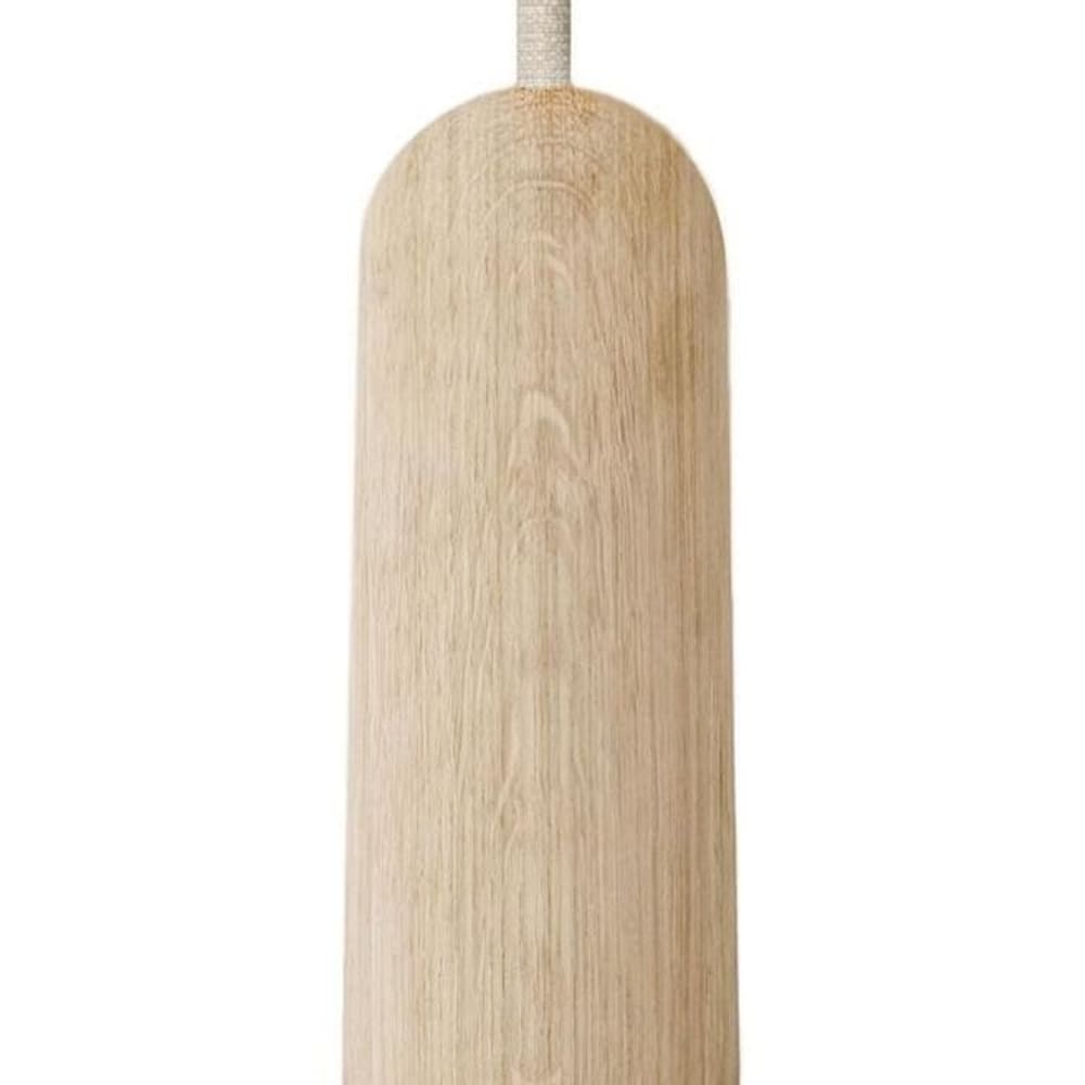 Suspension chêne naturel h19cm bois — vue 3