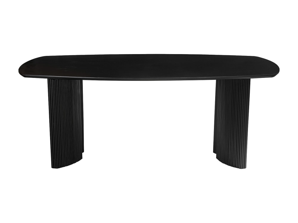 Table à manger manguier - noir