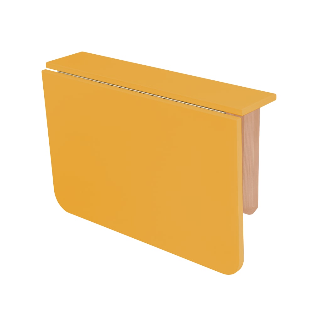 Rechteckiger Klapptisch 60x70 cm, Ginstergelb - Maisons Du Monde