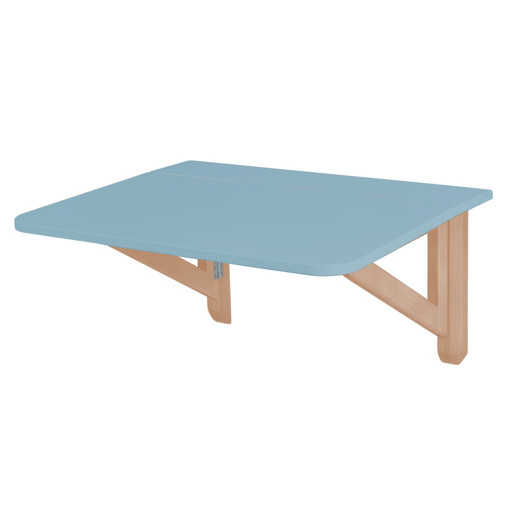 Ragaba Rechteckiger Klapptisch 60x70 cm, Taubenblau style modern - Holz