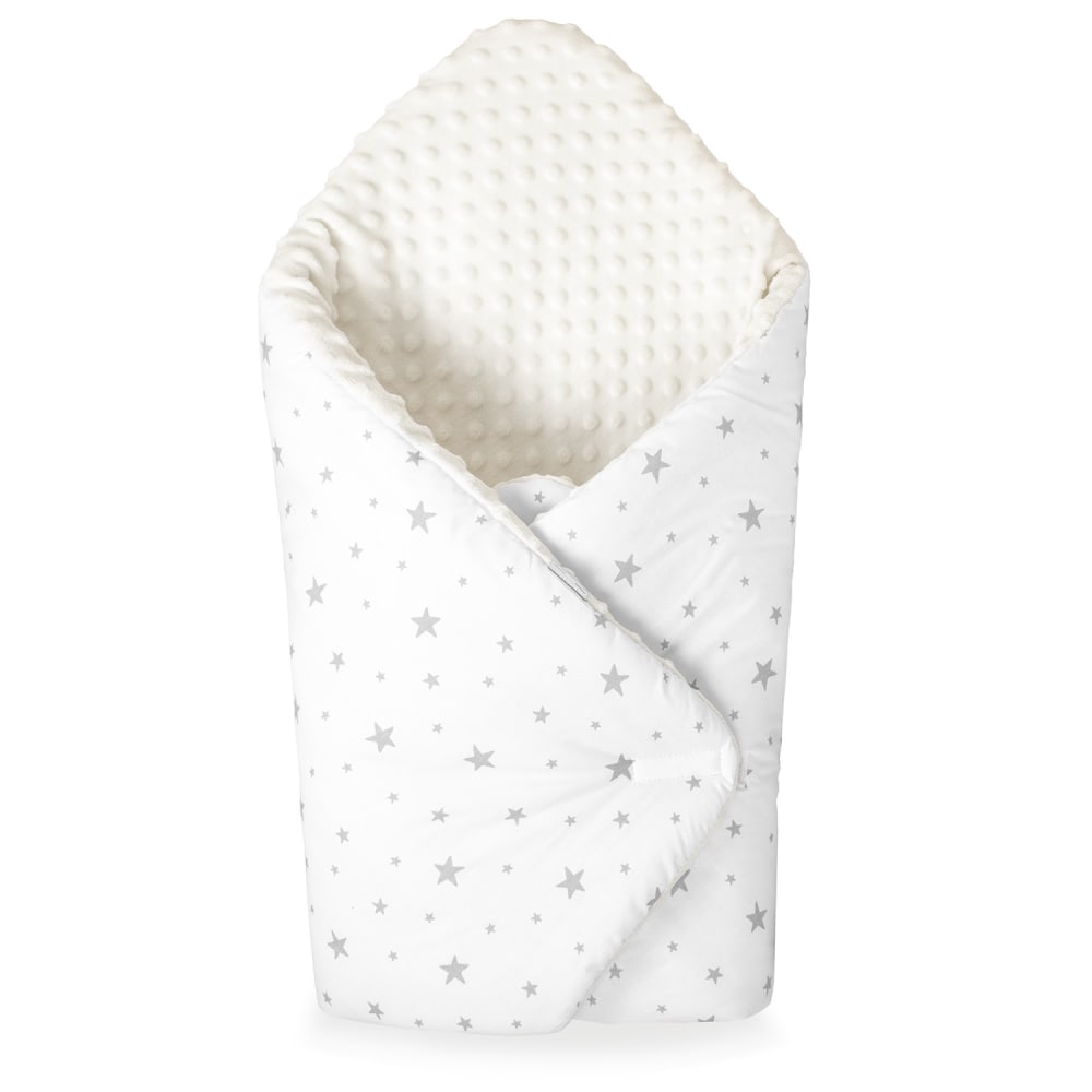 Sevira Kids Puckschlafsack für baby aus baumwolle style classic chic Beige Öko-Tex Zertifikat Baby