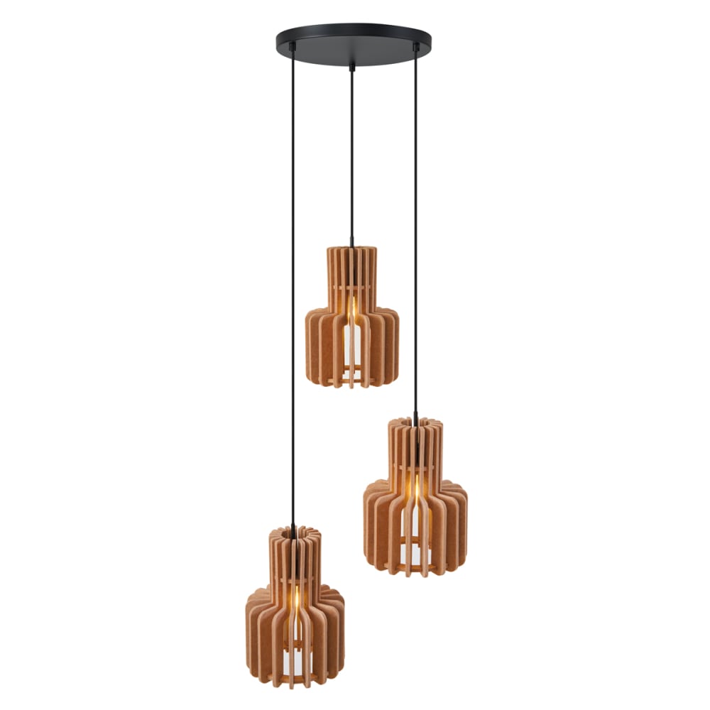 Suspension rétro noire orange — vue 4