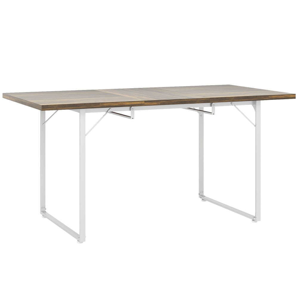 Homcom Mesa comedor extensible 120x80x75 cm