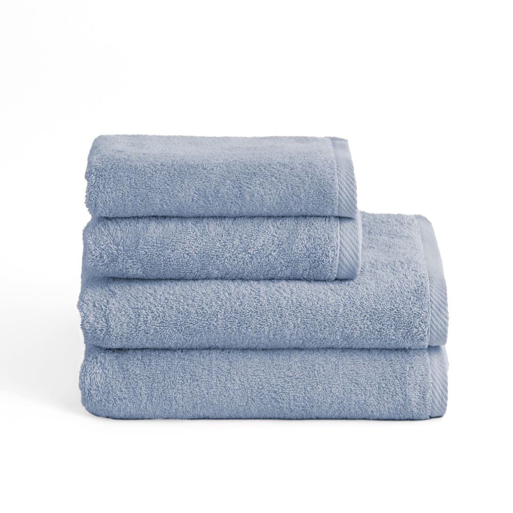 Boheme Set mit 4 Duschtüchern 600g dunkelblau (50x100+70x140) style modern - Baumwolle