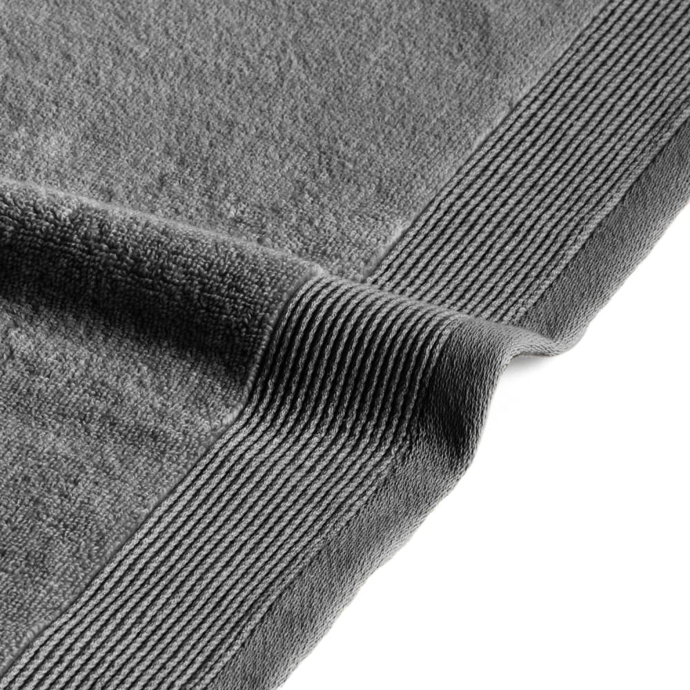 Set mit 2 Handtüchern 600g stahl(30x50)-Zero Twist - Maisons Du