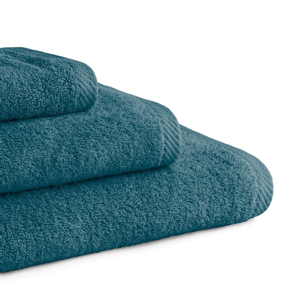 Set mit 3 Duschtücher 600g saphir (30x50+50x100+100x150) -