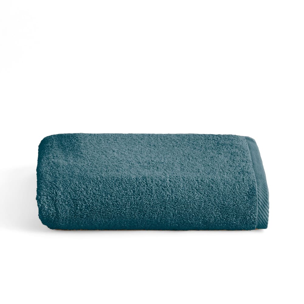 Boheme Duschhandtuch 600g saphir 70x140 style modern Blau Baumwolle