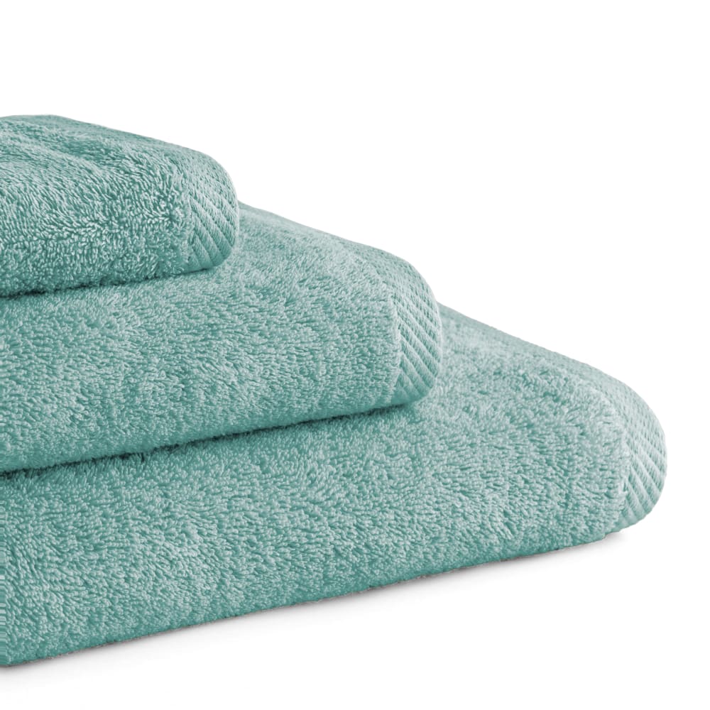 Set mit 3 Duschtüchern 600g türkis (30x50+50x100+100x150) -