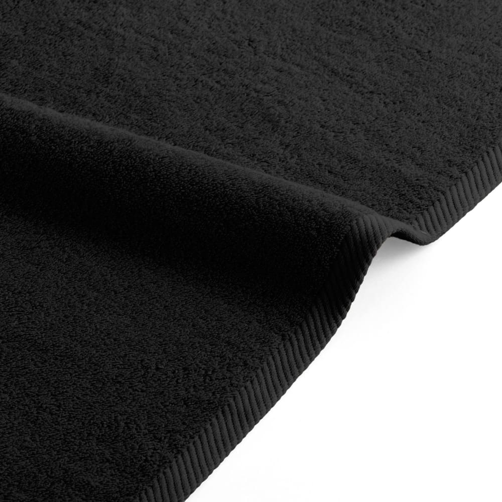 Set mit 2 Handtüchern 600g schwarz(30x50) - Maisons Du Monde