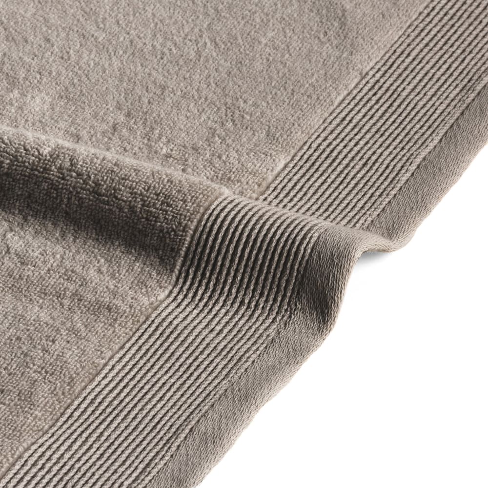 Set mit 2 Handtüchern 600g mokka(30x50)-Zero Twist - Maisons Du