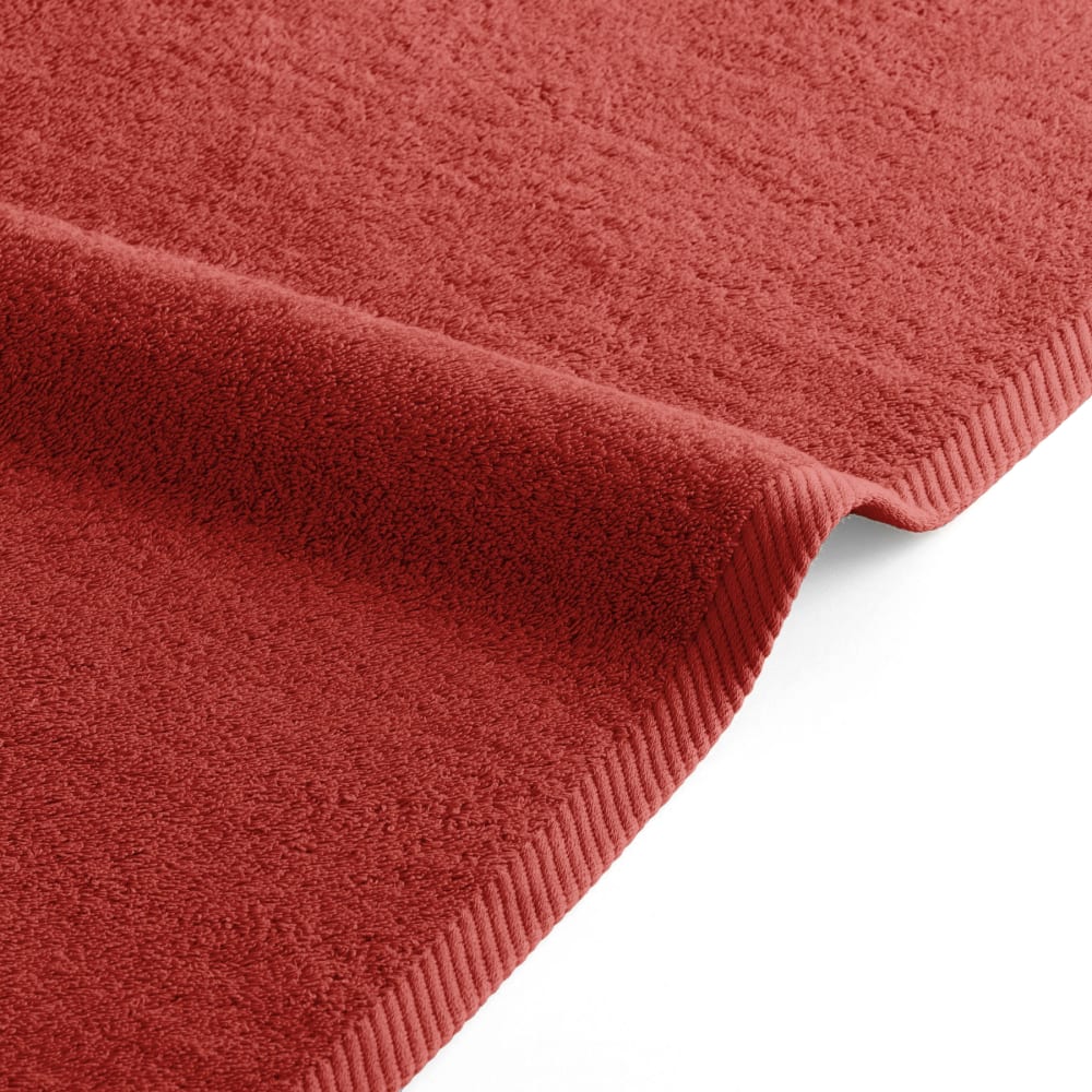 Set mit 2 Handtüchern 600g terrakotta (50x100) - Maisons Du Monde
