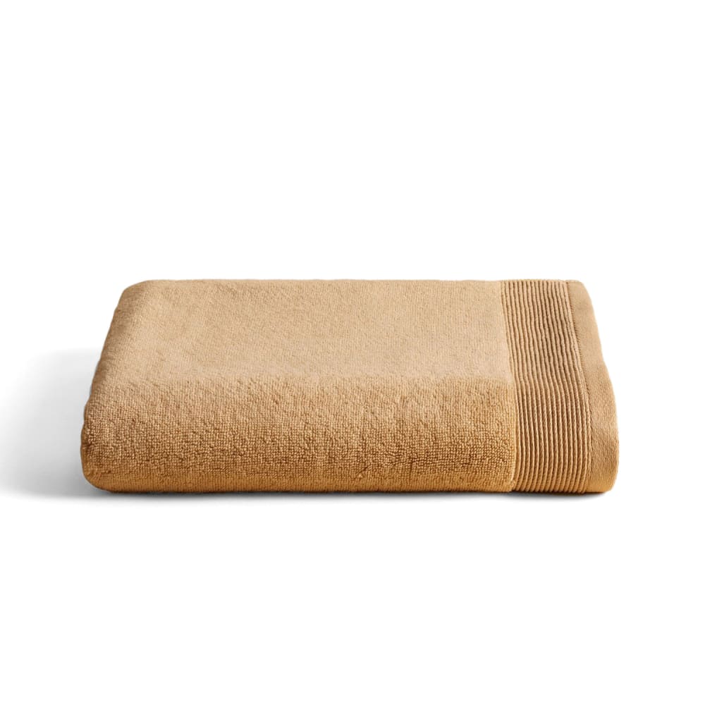 Boheme Duschhandtuch 600g senfgelbes 70x140-Zero Twist style modern - Baumwolle