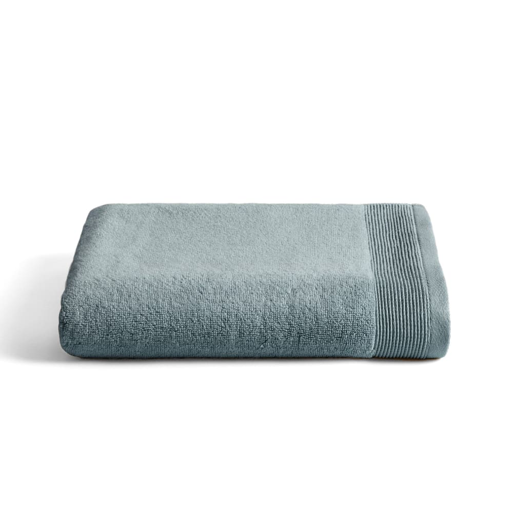 Boheme Badetuch 600g eisblau 100x150-Zero Twist style modern - Baumwolle