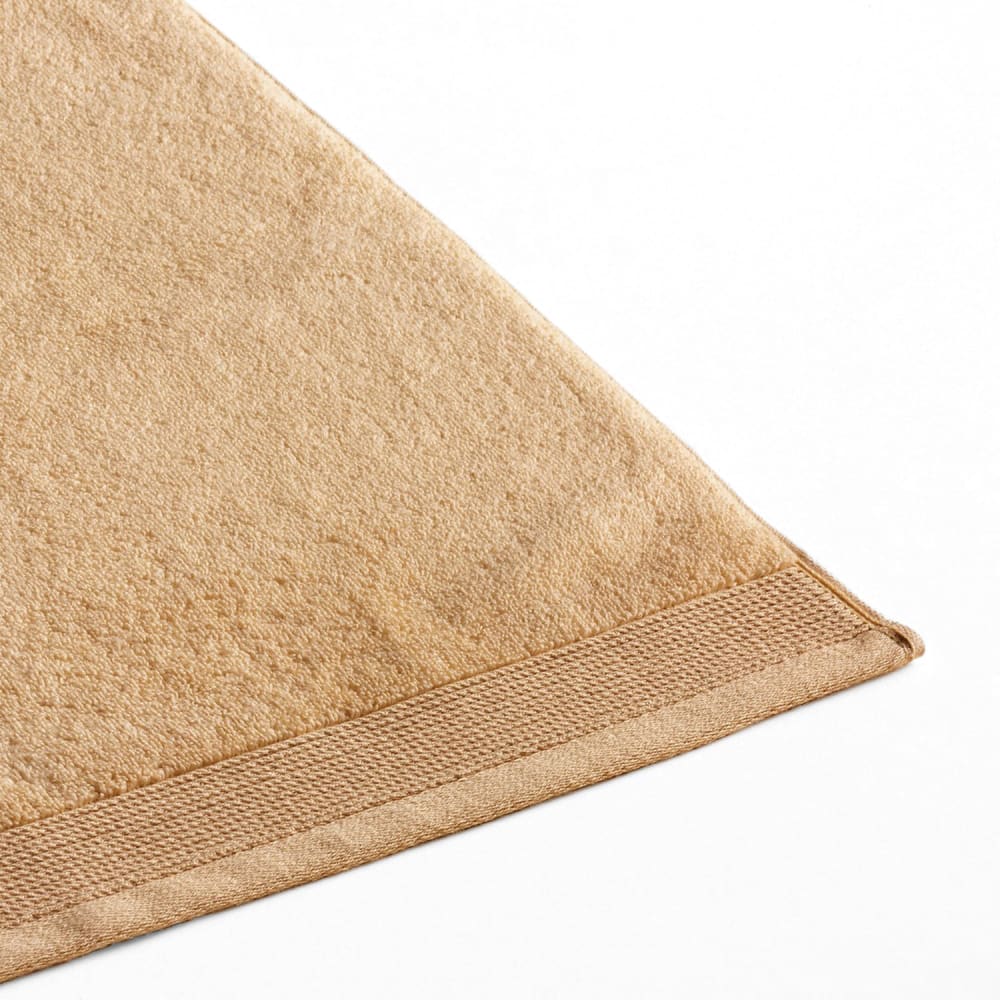 Badetuch 600g senfgelb 100x150-Zero Twist - Maisons Du Monde