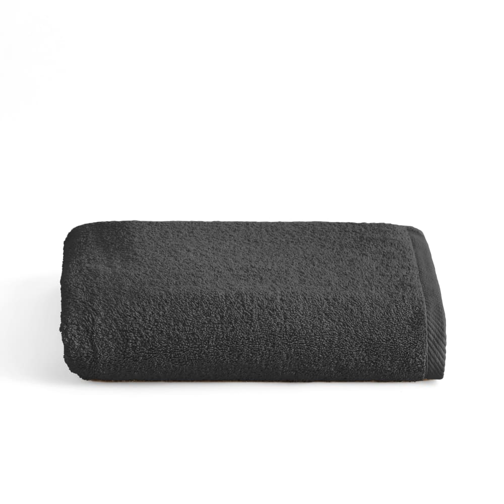 Boheme Duschhandtuch 600g anthrazit 70x140 style modern Grau Baumwolle