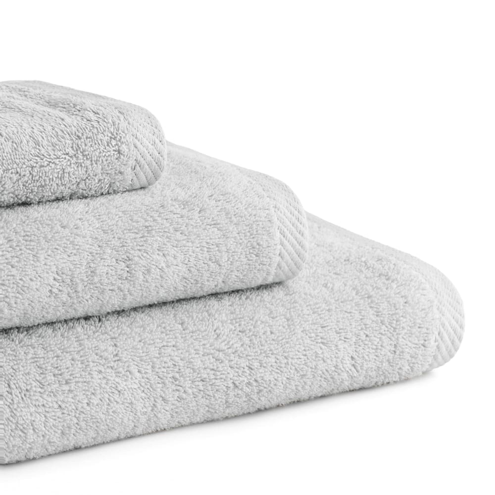 Set mit 3 Badetücher 600g perlmutt (30x50+50x100+70x140) -