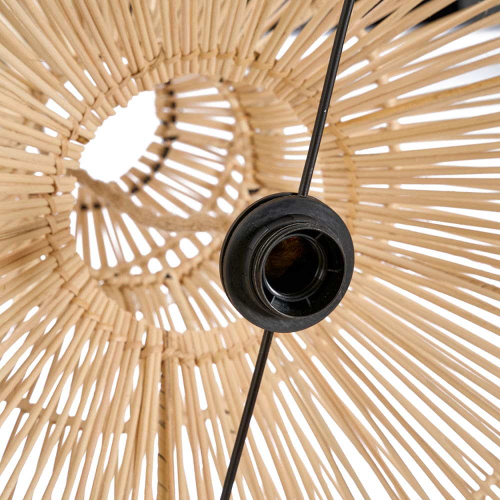 Suspension en rotin marron 50 x 50 x 50 cm — vue 4