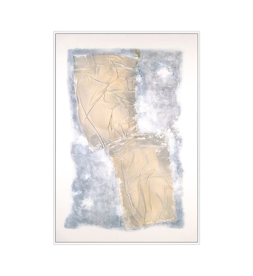 Tableau peint à l’huile en bois multicolore, 120 x 180 cm