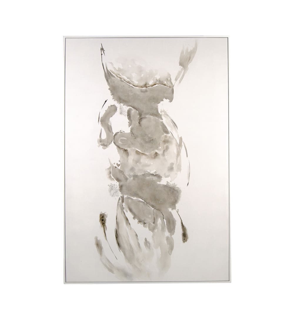 Tableau peint à l’huile en bois blanc, 100 x 150 cm