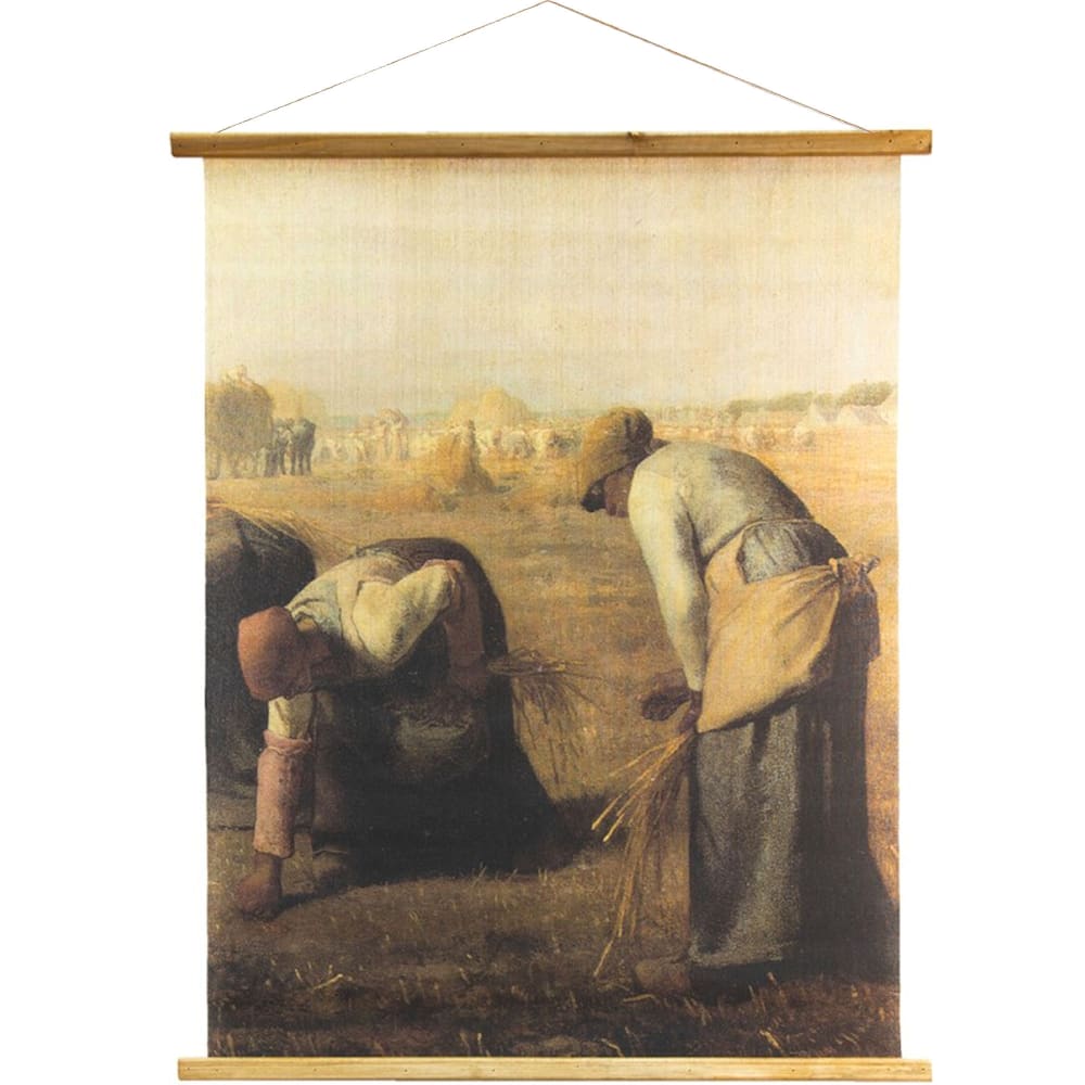 Décoration murale tapisserie jute les glaneuses 80x2x100cm Décoration murale tapisserie jute les glaneuses 80x2x100cm