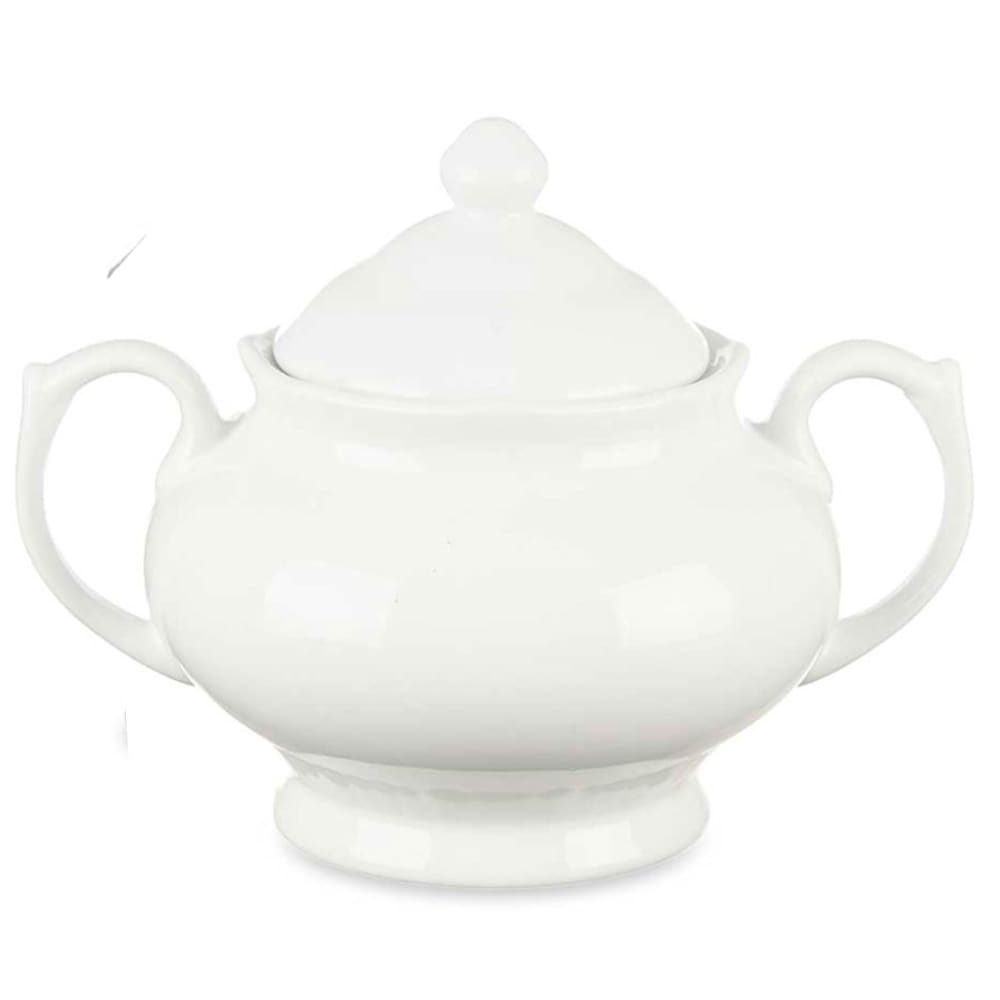 Sucrier en porcelaine blanche 350ml