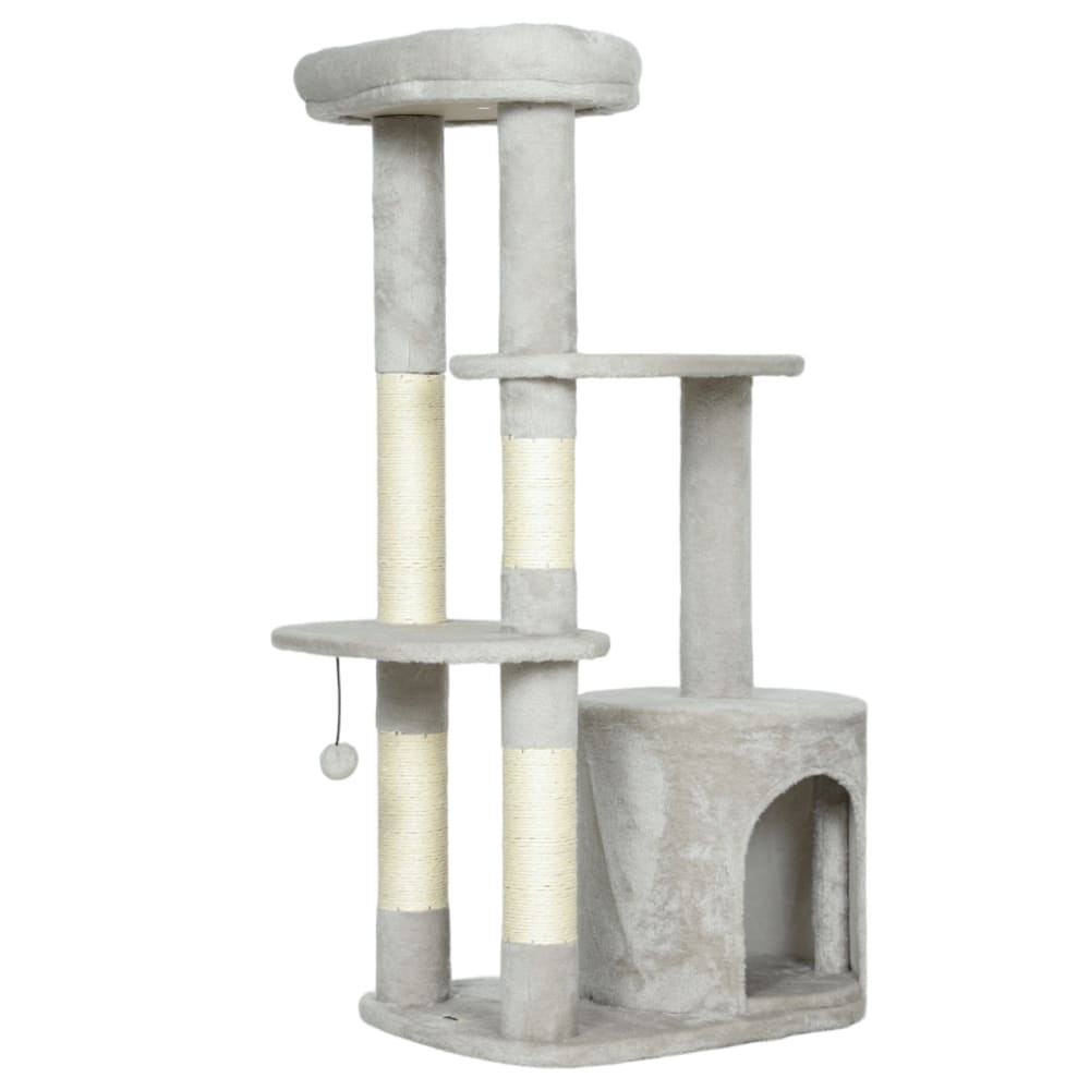 Arbre à chat 114 cm - gris niche