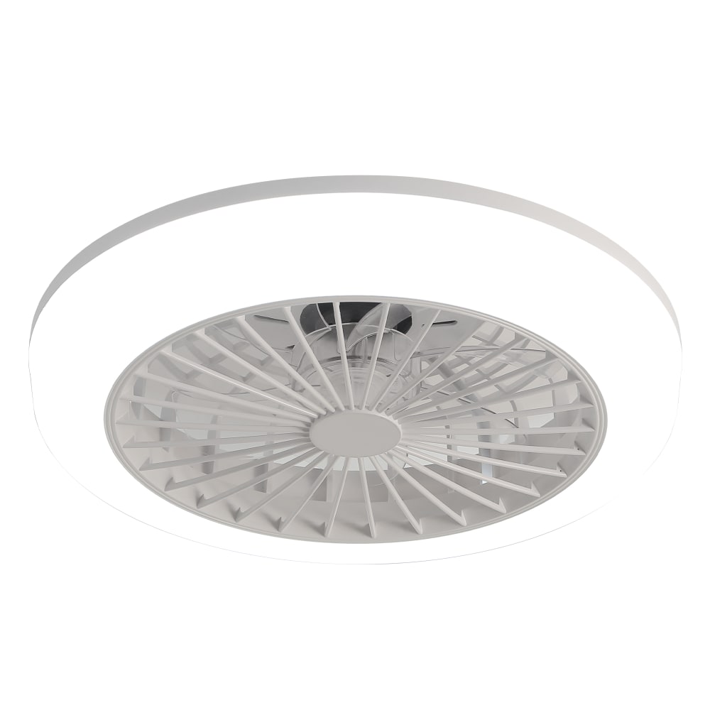 Plafonnier Ventilateur LED avec Télécommande, Lumière 3 Températures
