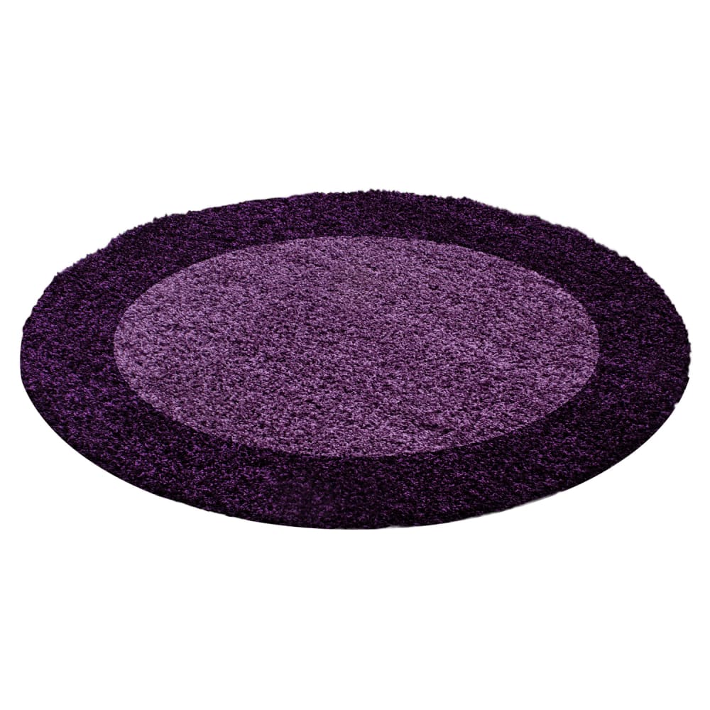 Tapis de salon shaggy bicolore  Lila-200x200