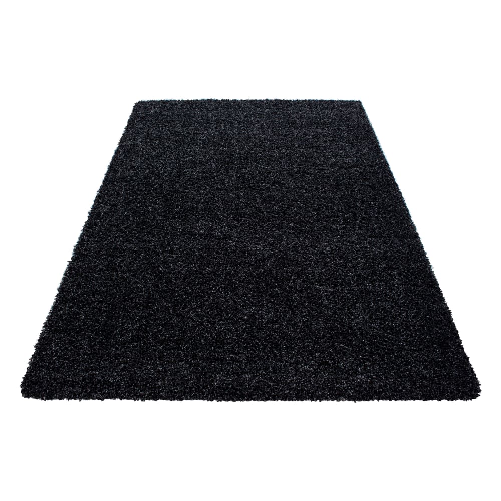 Tapis intérieur à poils longs anthracite-60x110